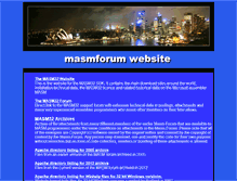 Tablet Screenshot of masmforum.com